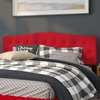 Flash Furniture King, Cambridge Headboard, Red Fabric HG-HB1708-K-R-GG